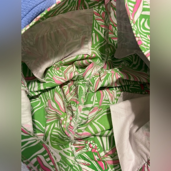 Lilly Pulitzer Callahan Green Bean Walsh shorts size 2 - Picture 5 of 8